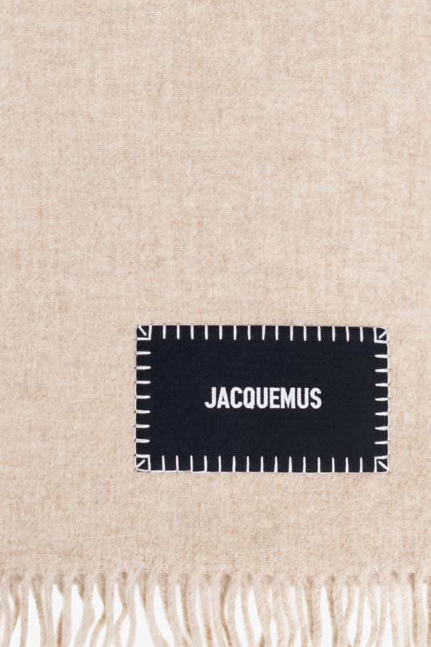 Wool scarf with logo Jacquemus - SchaferandweinerShops